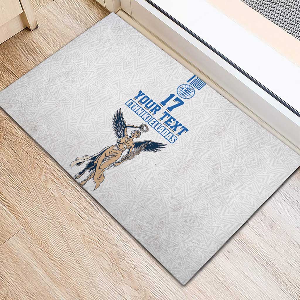 Custom Greece Football Champions Rubber Doormat Nike Goddess of Victory