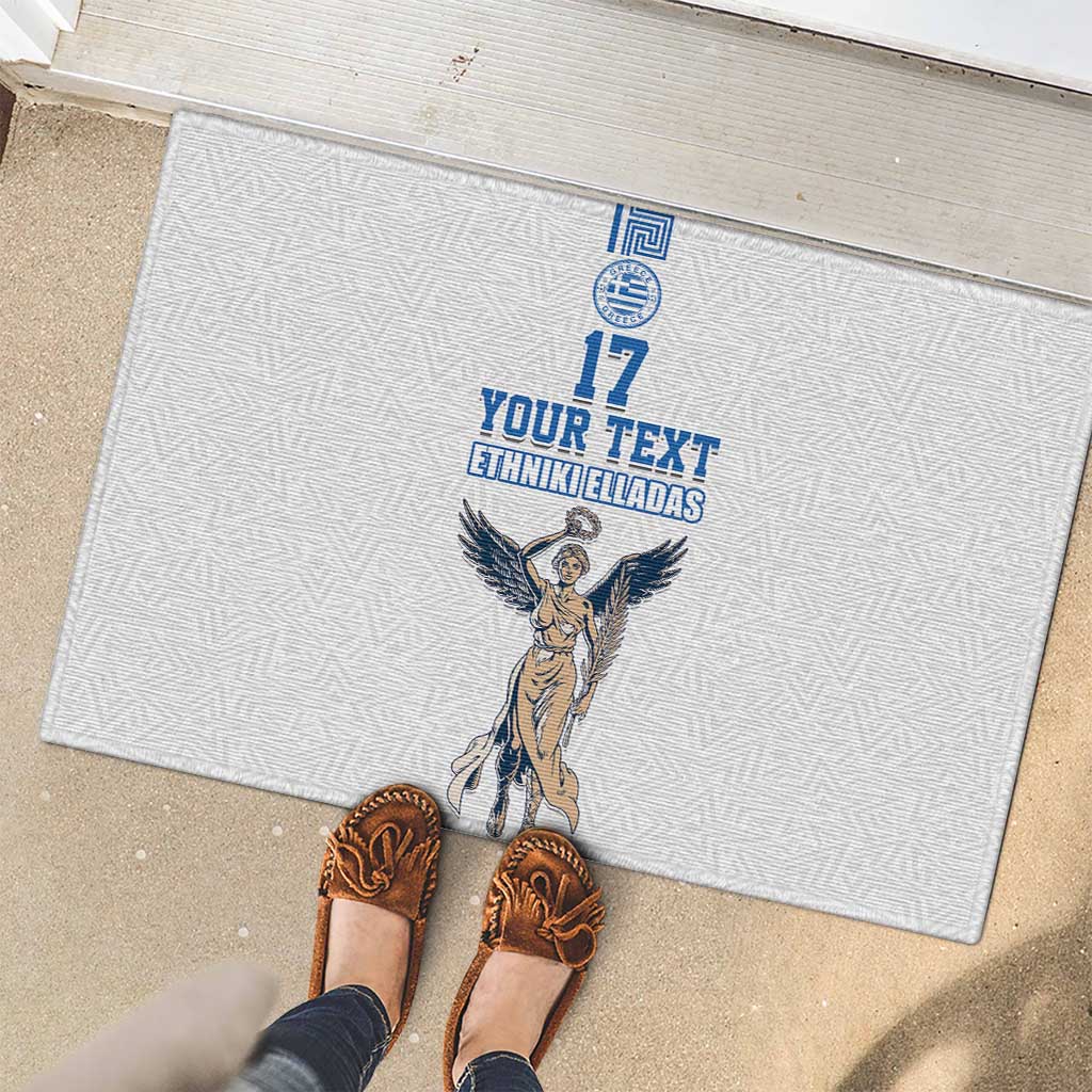 Custom Greece Football Champions Rubber Doormat Nike Goddess of Victory