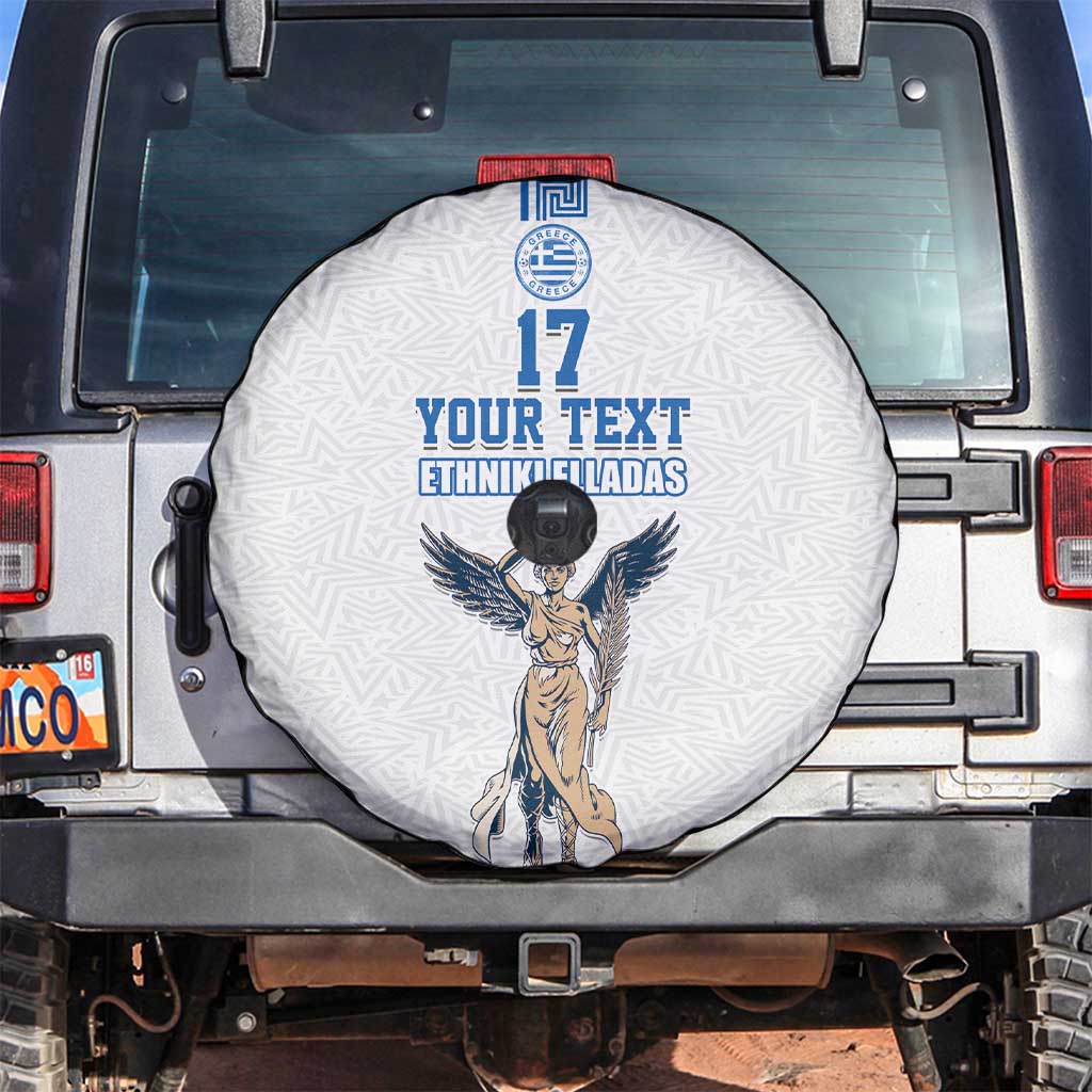 Custom Greece Football Champions Spare Tire Cover Nike Goddess of Victory