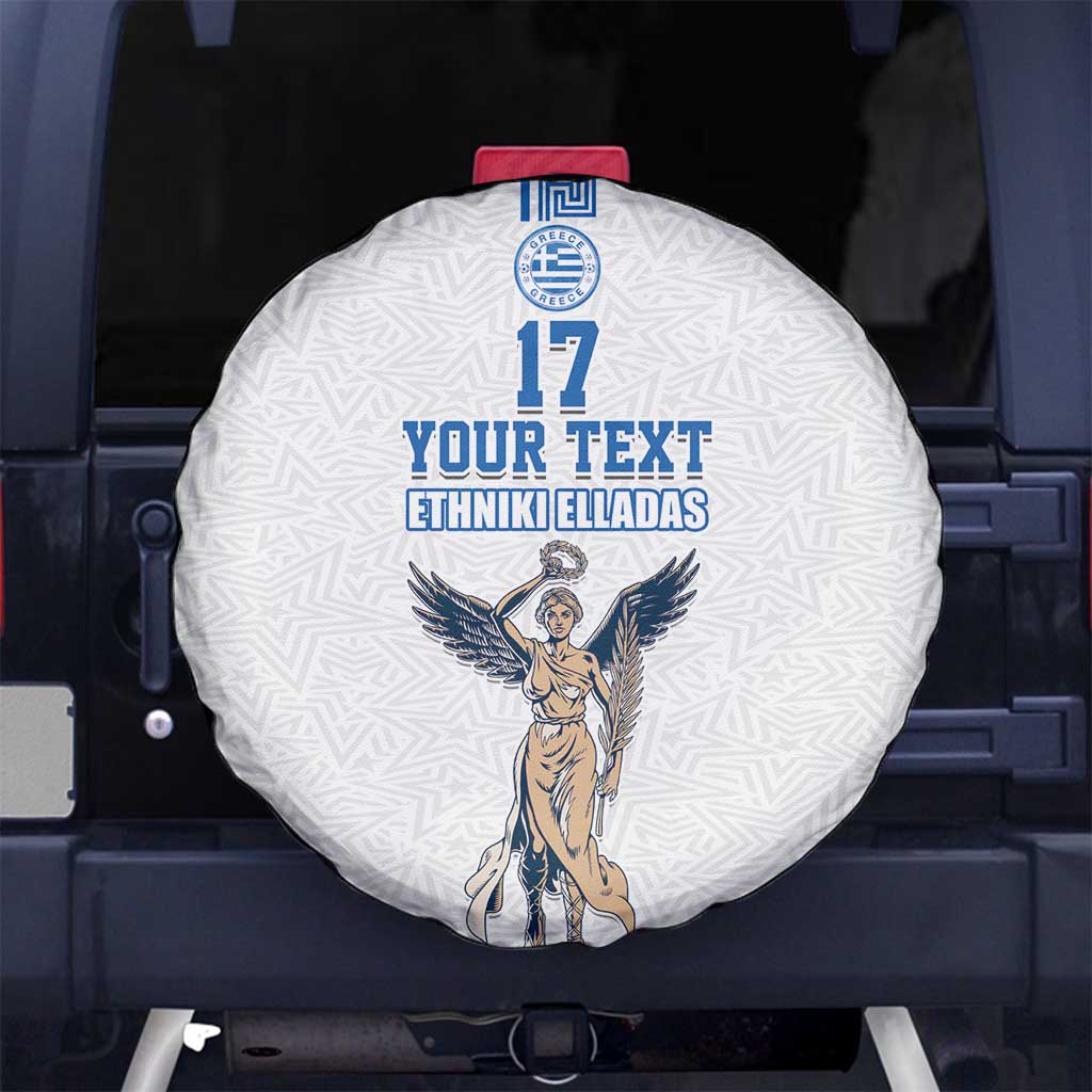 Custom Greece Football Champions Spare Tire Cover Nike Goddess of Victory