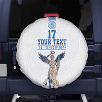Custom Greece Football Champions Spare Tire Cover Nike Goddess of Victory