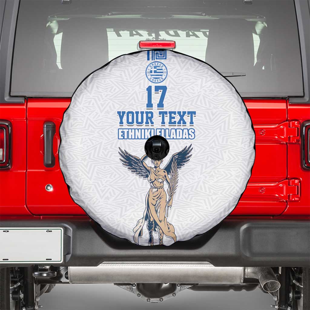 Custom Greece Football Champions Spare Tire Cover Nike Goddess of Victory