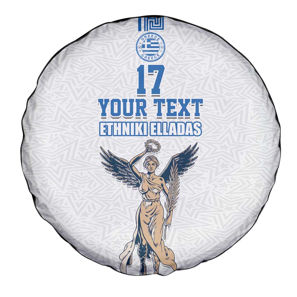 Custom Greece Football Champions Spare Tire Cover Nike Goddess of Victory