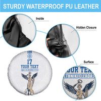 Custom Greece Football Champions Spare Tire Cover Nike Goddess of Victory