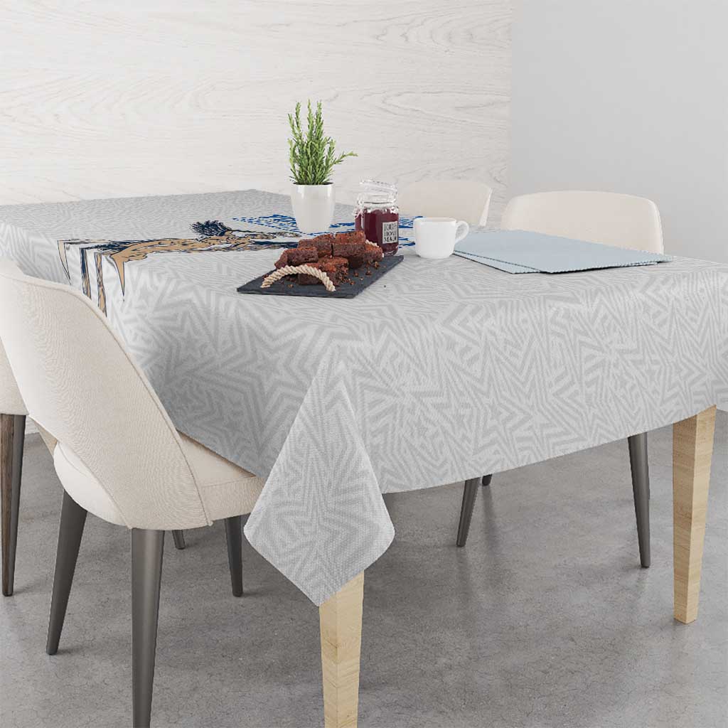 Custom Greece Football Champions Tablecloth Nike Goddess of Victory