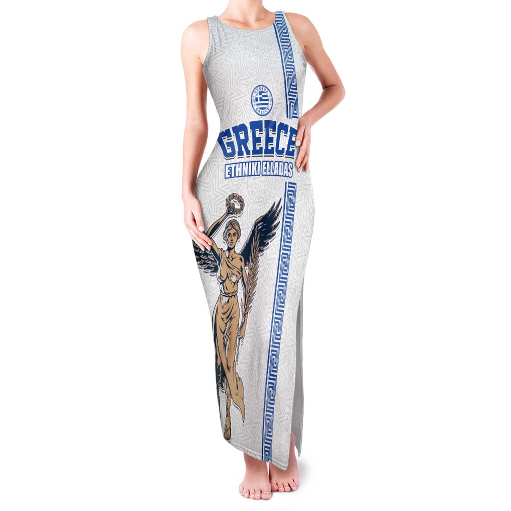 Custom Greece Football Champions Tank Maxi Dress Nike Goddess of Victory