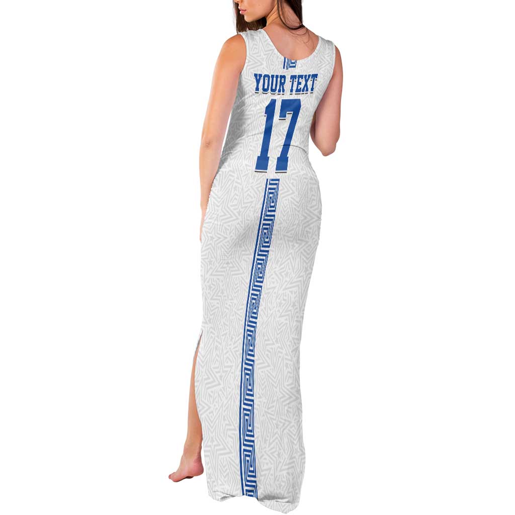 Custom Greece Football Champions Tank Maxi Dress Nike Goddess of Victory