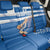 Custom Greece Basketball Back Car Seat Cover Sporty Style with Laurel
