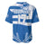 Custom Greece Basketball Baseball Jersey Sporty Style with Laurel