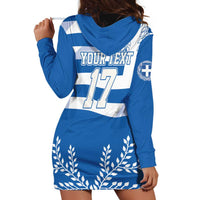 Custom Greece Basketball Hoodie Dress Sporty Style with Laurel
