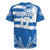 Custom Greece Basketball Rugby Jersey Sporty Style with Laurel