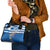Custom Greece Basketball Shoulder Handbag Sporty Style with Laurel