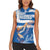 Custom Greece Basketball Women Sleeveless Polo Shirt Sporty Style with Laurel