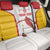Custom Espana Basketball Spain Back Car Seat Cover Baloncesto Come on La Roja White Style