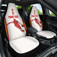 Custom Espana Basketball Spain Car Seat Cover Baloncesto Come on La Roja White Style