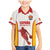 Custom Espana Basketball Spain Family Matching Mermaid Dress and Hawaiian Shirt Baloncesto Come on La Roja White Style