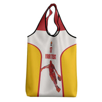 Custom Espana Basketball Spain Grocery Bag Baloncesto Come on La Roja White Style