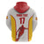 Custom Espana Basketball Spain Hoodie Baloncesto Come on La Roja White Style