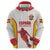 Custom Espana Basketball Spain Hoodie Baloncesto Come on La Roja White Style