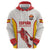Custom Espana Basketball Spain Hoodie Baloncesto Come on La Roja White Style