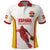 Custom Espana Basketball Spain Polo Shirt Baloncesto Come on La Roja White Style