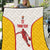 Custom Espana Basketball Spain Quilt Baloncesto Come on La Roja White Style