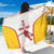 Custom Espana Basketball Spain Sarong Baloncesto Come on La Roja White Style