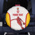 Custom Espana Basketball Spain Spare Tire Cover Baloncesto Come on La Roja White Style