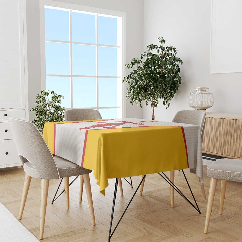 Custom Espana Basketball Spain Tablecloth Baloncesto Come on La Roja White Style