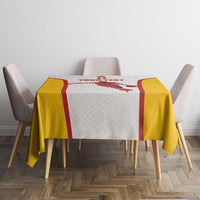 Custom Espana Basketball Spain Tablecloth Baloncesto Come on La Roja White Style