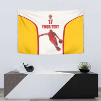 Custom Espana Basketball Spain Tapestry Baloncesto Come on La Roja White Style