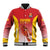 Custom Espana Basketball Spain Baseball Jacket Baloncesto Come on La Roja Red Style