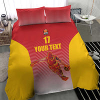 Custom Espana Basketball Spain Bedding Set Baloncesto Come on La Roja Red Style