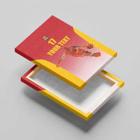 Custom Espana Basketball Spain Canvas Wall Art Baloncesto Come on La Roja Red Style