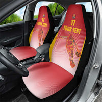 Custom Espana Basketball Spain Car Seat Cover Baloncesto Come on La Roja Red Style