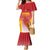 Custom Espana Basketball Spain Family Matching Mermaid Dress and Hawaiian Shirt Baloncesto Come on La Roja Red Style