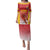 Custom Espana Basketball Spain Family Matching Puletasi and Hawaiian Shirt Baloncesto Come on La Roja Red Style