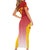 Custom Espana Basketball Spain Family Matching Short Sleeve Bodycon Dress and Hawaiian Shirt Baloncesto Come on La Roja Red Style
