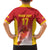 Custom Espana Basketball Spain Family Matching Summer Maxi Dress and Hawaiian Shirt Baloncesto Come on La Roja Red Style