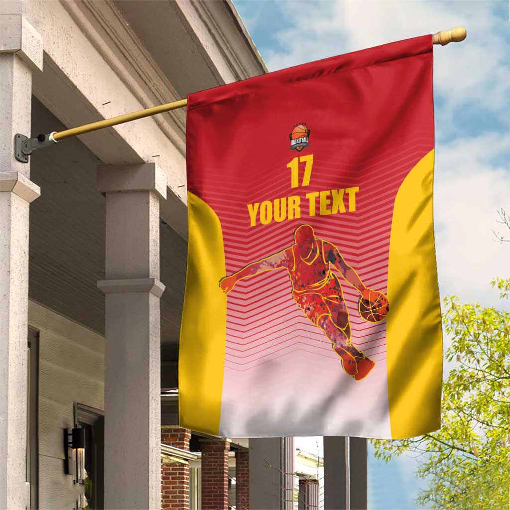 Custom Espana Basketball Spain Garden Flag Baloncesto Come on La Roja Red Style