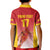 Custom Espana Basketball Spain Kid Polo Shirt Baloncesto Come on La Roja Red Style