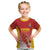 Custom Espana Basketball Spain Kid T Shirt Baloncesto Come on La Roja Red Style