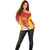 Custom Espana Basketball Spain Off Shoulder Sweater Baloncesto Come on La Roja Red Style