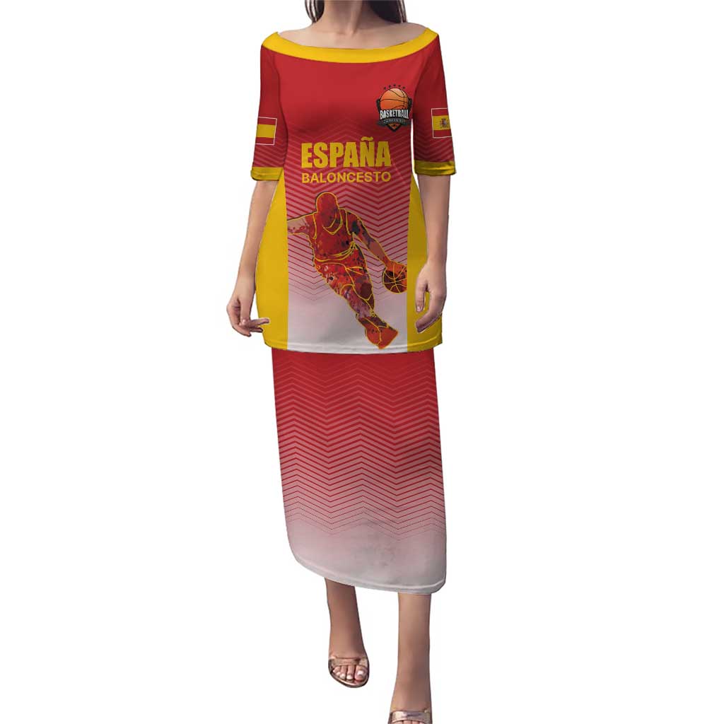 Custom Espana Basketball Spain Puletasi Baloncesto Come on La Roja Red Style