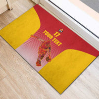 Custom Espana Basketball Spain Rubber Doormat Baloncesto Come on La Roja Red Style