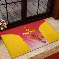 Custom Espana Basketball Spain Rubber Doormat Baloncesto Come on La Roja Red Style