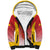 Custom Espana Basketball Spain Sherpa Hoodie Baloncesto Come on La Roja Red Style