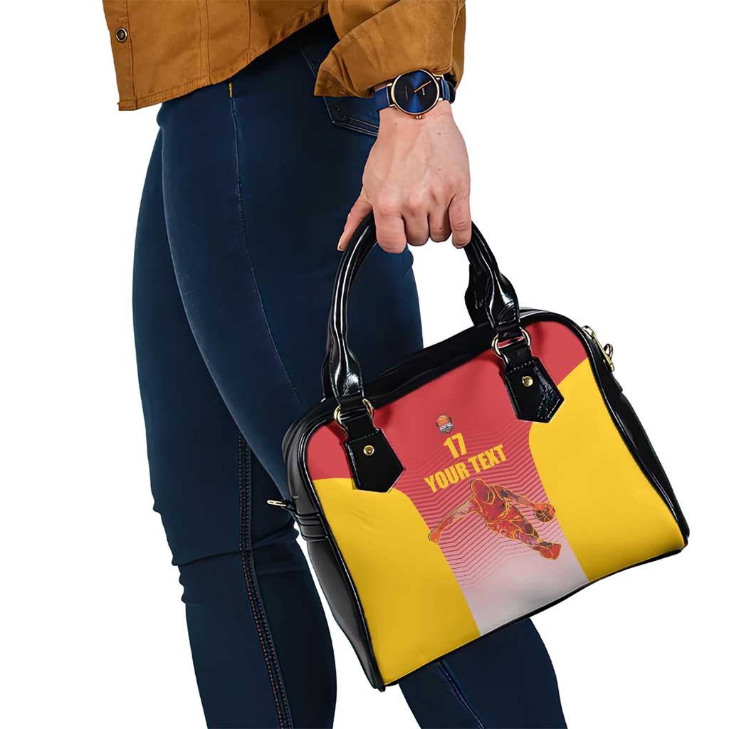 Custom Espana Basketball Spain Shoulder Handbag Baloncesto Come on La Roja Red Style