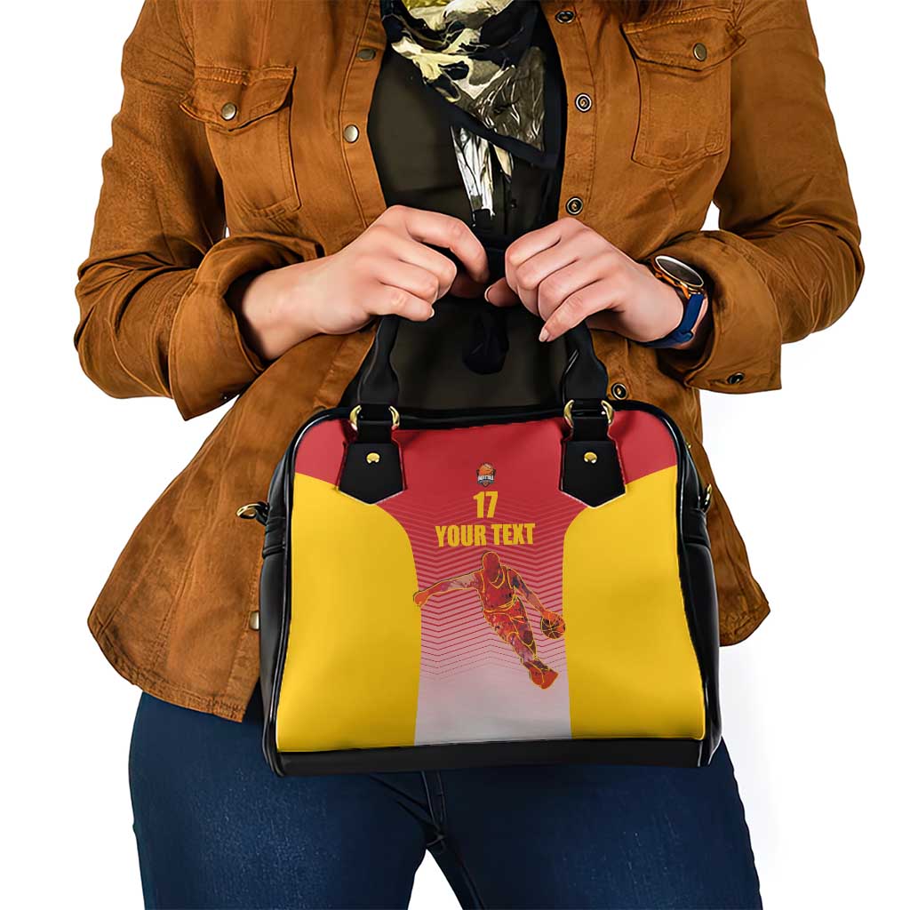 Custom Espana Basketball Spain Shoulder Handbag Baloncesto Come on La Roja Red Style