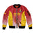 Custom Espana Basketball Spain Sleeve Zip Bomber Jacket Baloncesto Come on La Roja Red Style